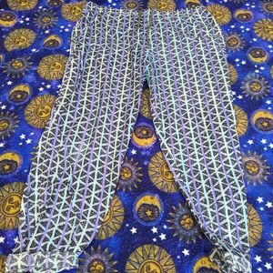 Drawstring 90's long pants